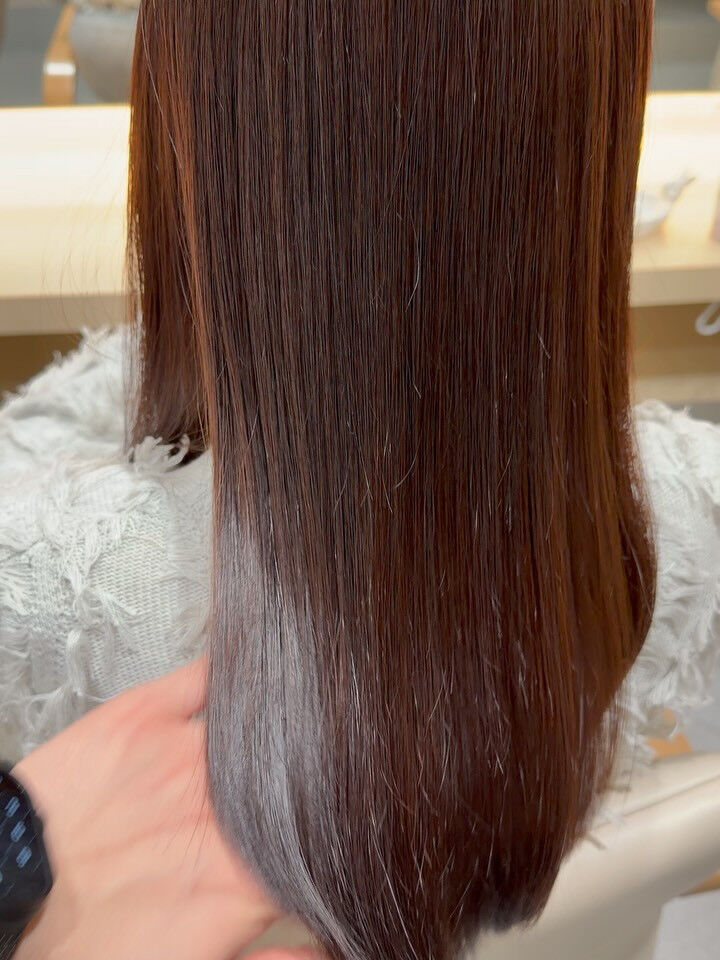 hair  salon to-ne,では髪質改善ストレートを